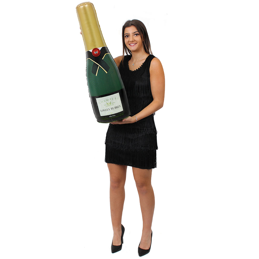 Inflatable Champagne Bottle