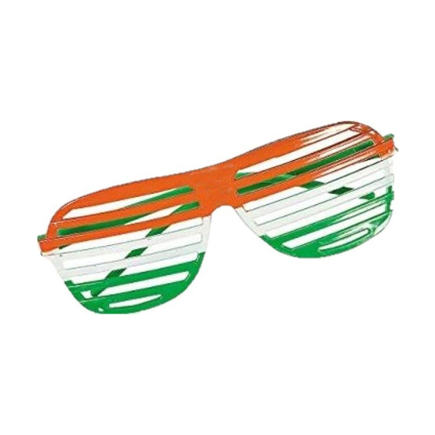 Irish Flag St Patricks Day Shutter Glasses Fancy Dress Accessories - Manchester Fancy Dress