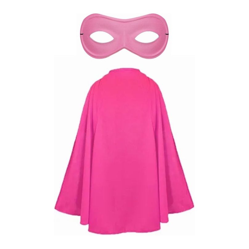 Adult 40 Inches Super Hero Capes & Eye Masks