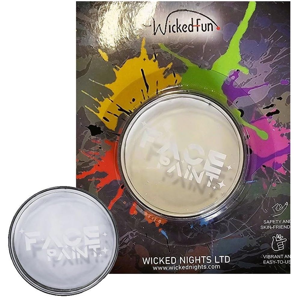 Ghost Zombie Vampire White Face Paint Make Up