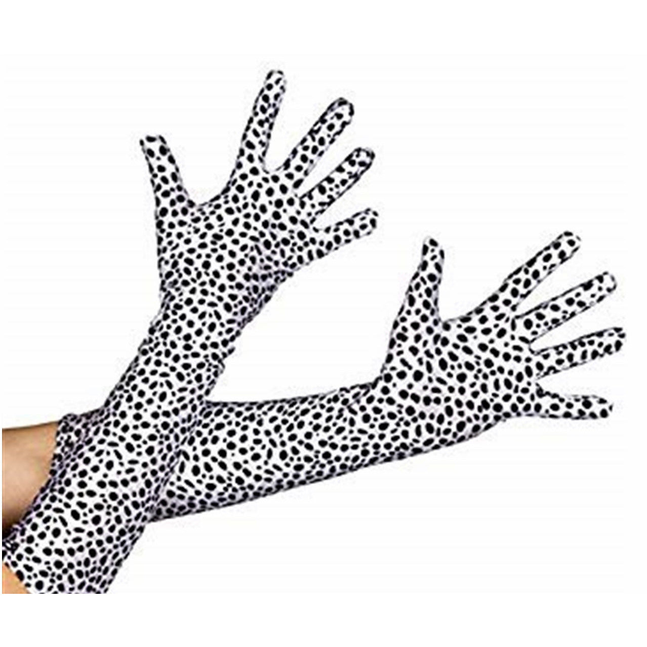 Dalmatian Dog Lady Long Gloves - Manchester Fancy Dress