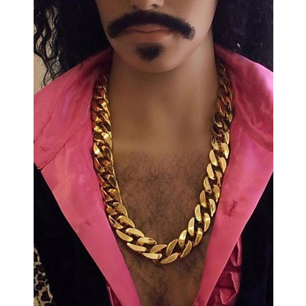 1970's Pimp Gold Chain - Manchester Fancy Dress