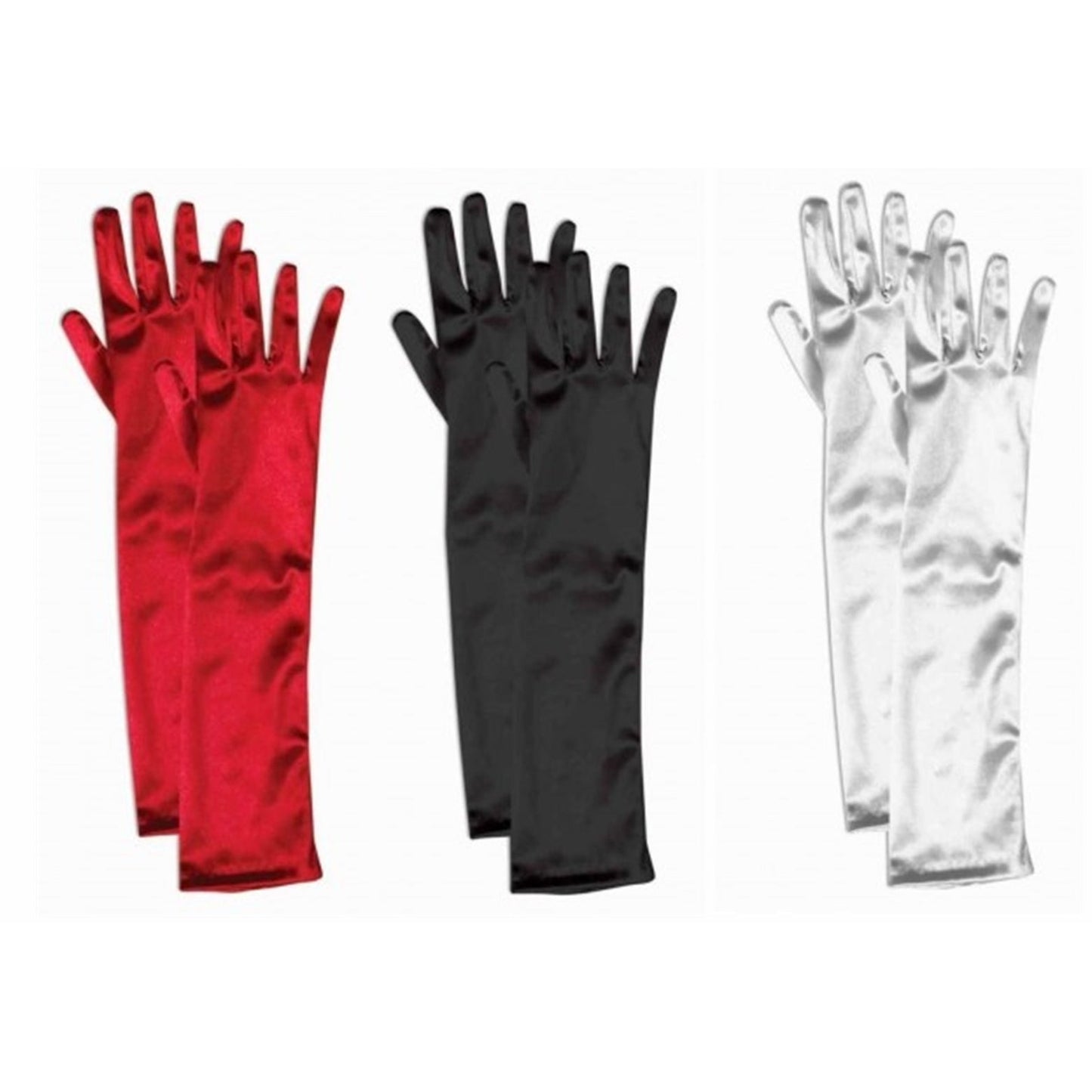 Lady's Long Flapper Gloves - Manchester Fancy Dress