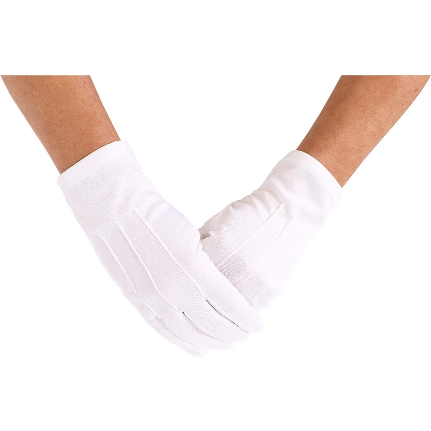 Short White Gloves Adults or Children's - Manchester Fancy Dress