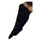 Girls School Knee High Cotton Black White Grey Socks UK 9-12 12-13.5 4-6 6-8