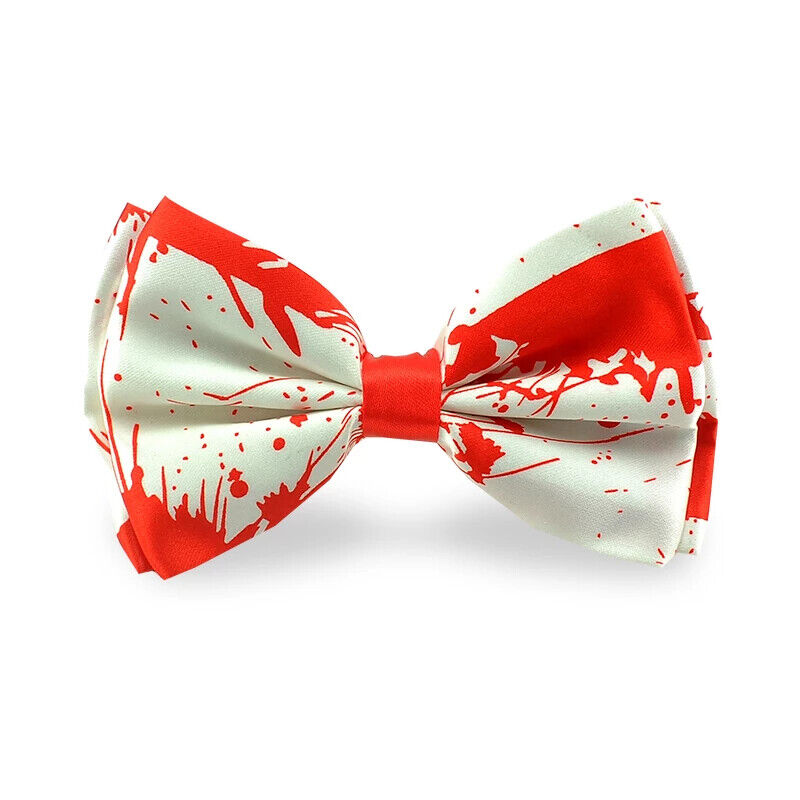 Blood Splattered Pre-Tied Bow Tie - Manchester Fancy Dress