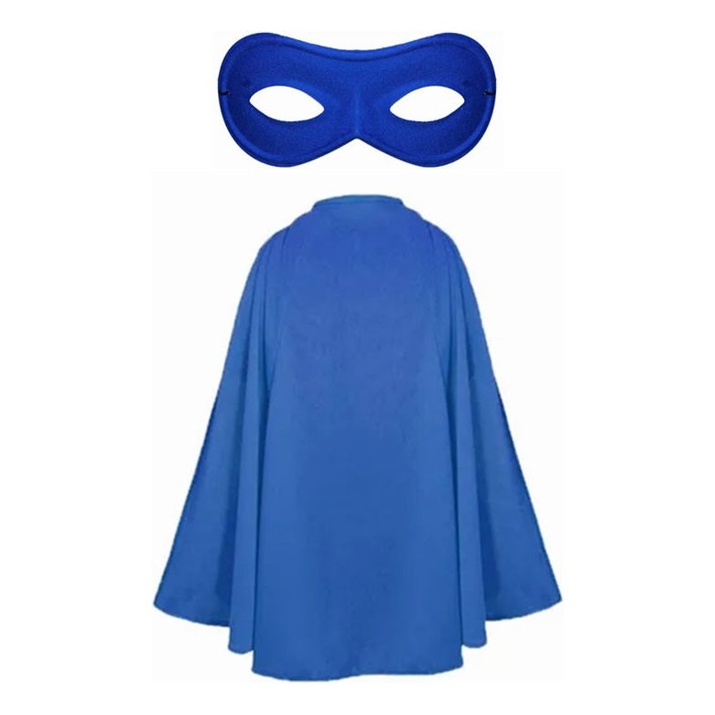 Adult 40cm Super Hero Capes & Eye Masks