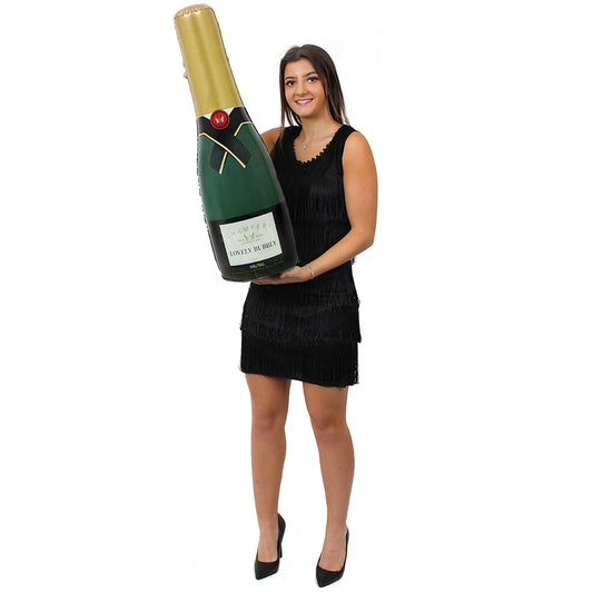 Inflatable Champagne Bottle