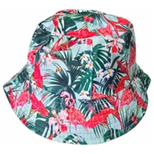 Flamingo Festival Bucket Sun Hat