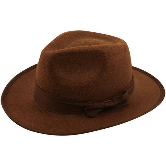 Freddy Krueger Indiana Jones Explorer Brown Hat - Manchester Fancy Dress