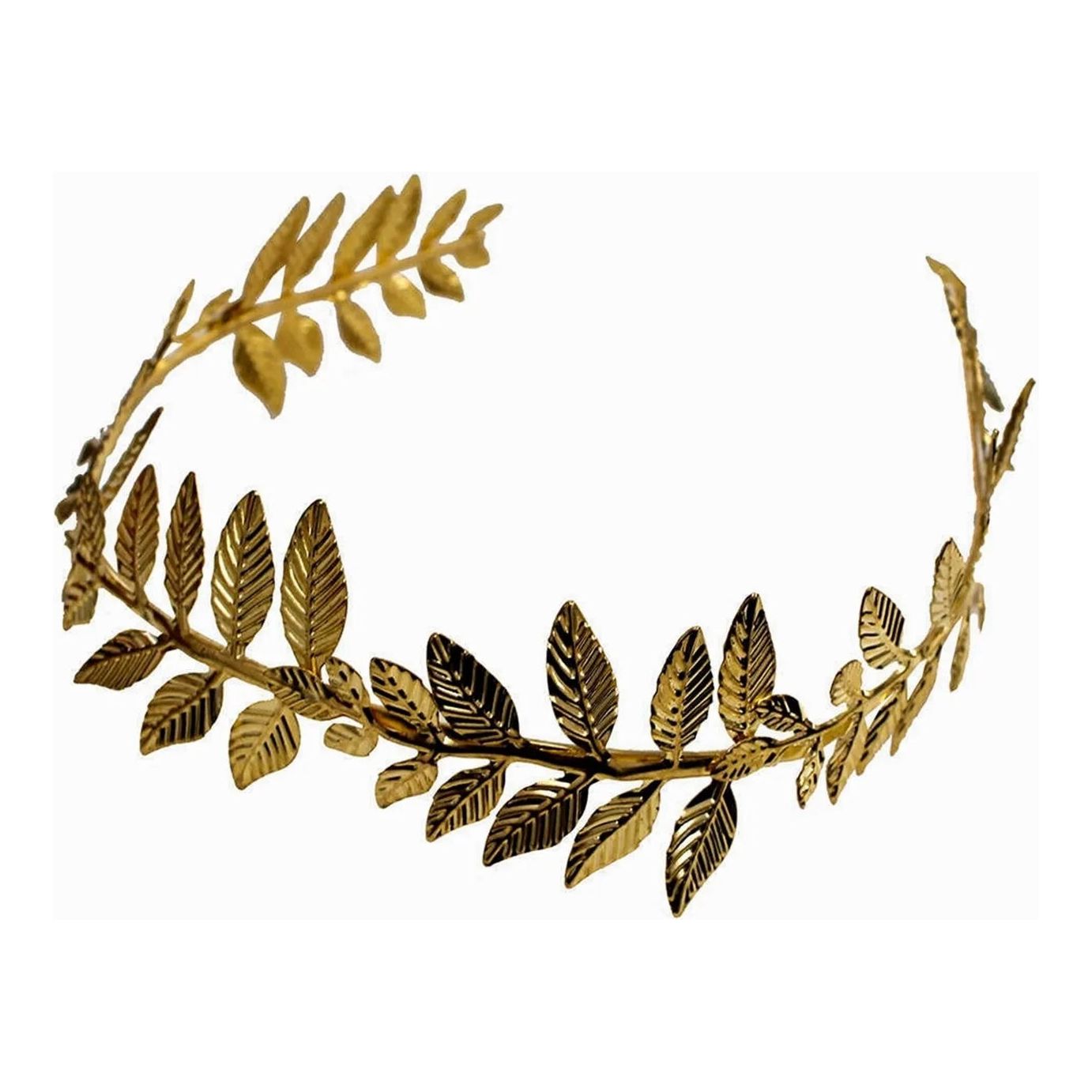 Gold Roman Greek Emperor Laurel Leaf Crown - Manchester Fancy Dress