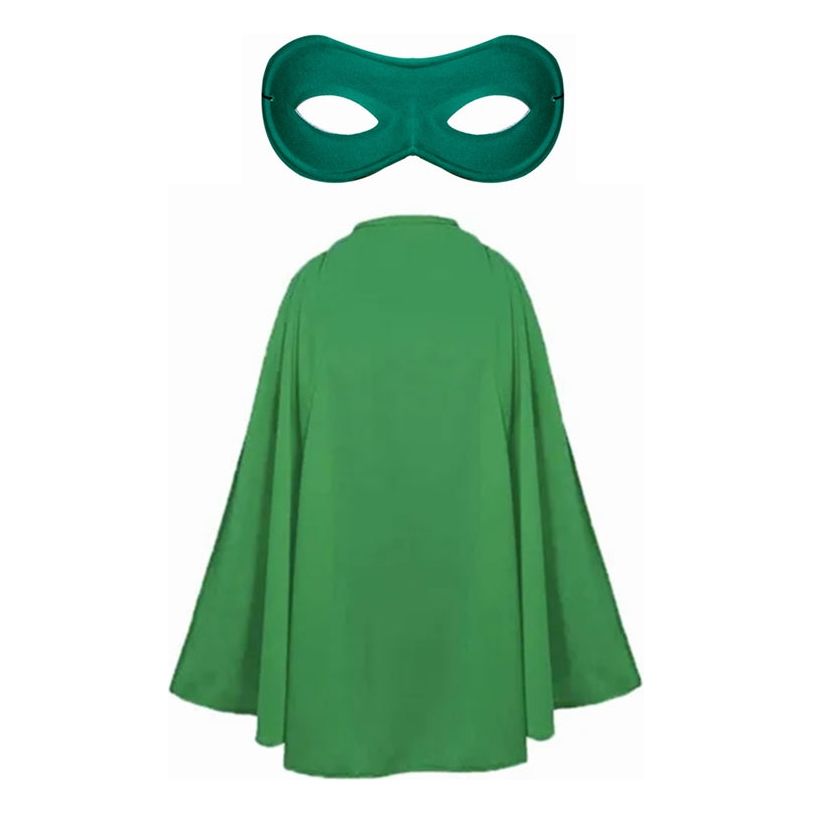 Adult 40cm Super Hero Capes & Eye Masks