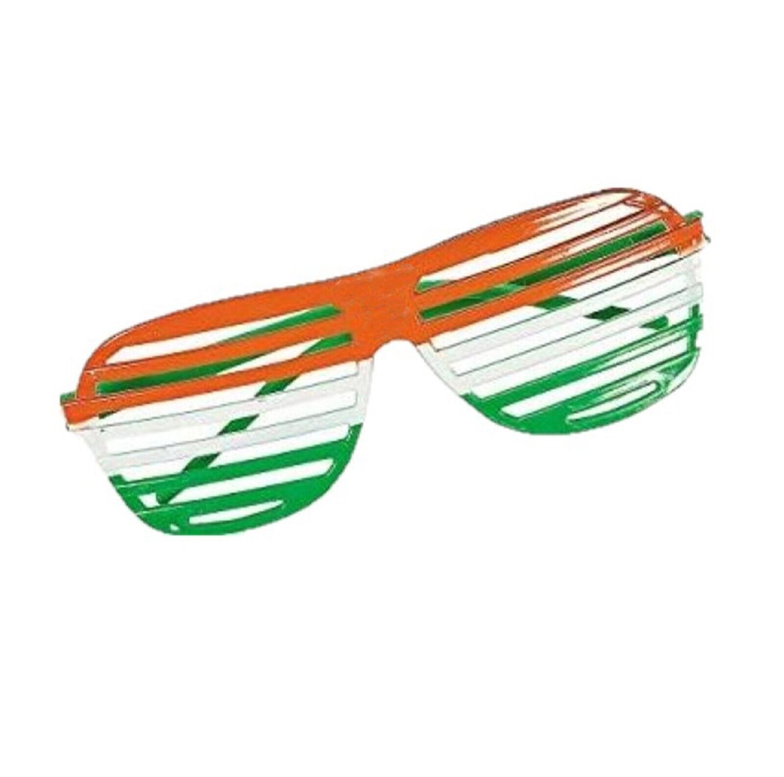 Irish Flag St Patricks Day Shutter Glasses Fancy Dress Accessories - Manchester Fancy Dress