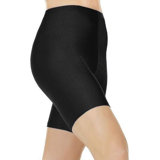Childs Black Stretchy Dance Sport Cycling Shorts Age 5 - 13 Years