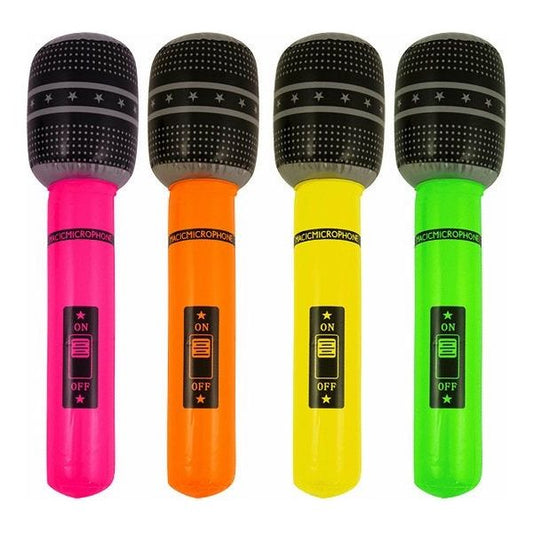 Inflatable Blow Up Microphone 40cm