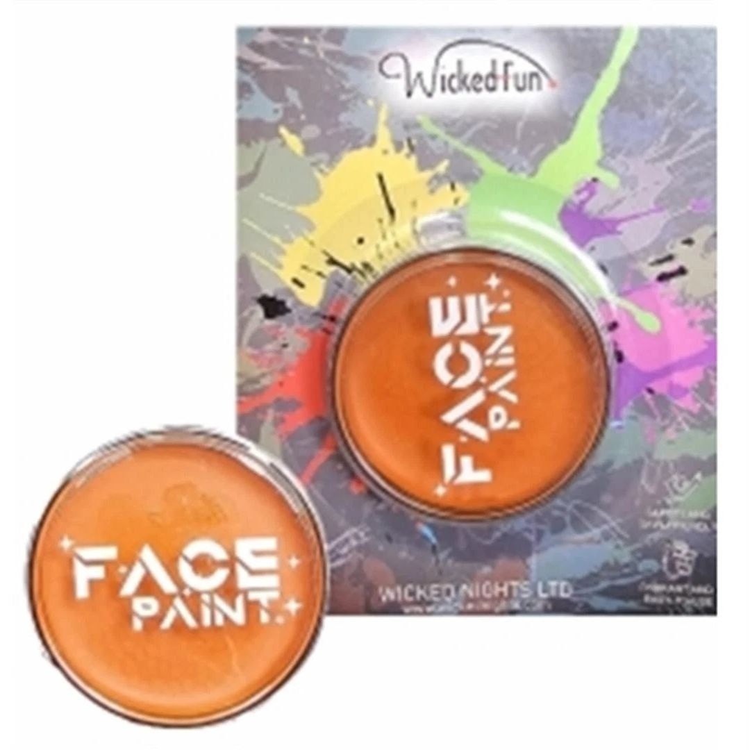 Umpa Lumpa Lion Orange Face Paint