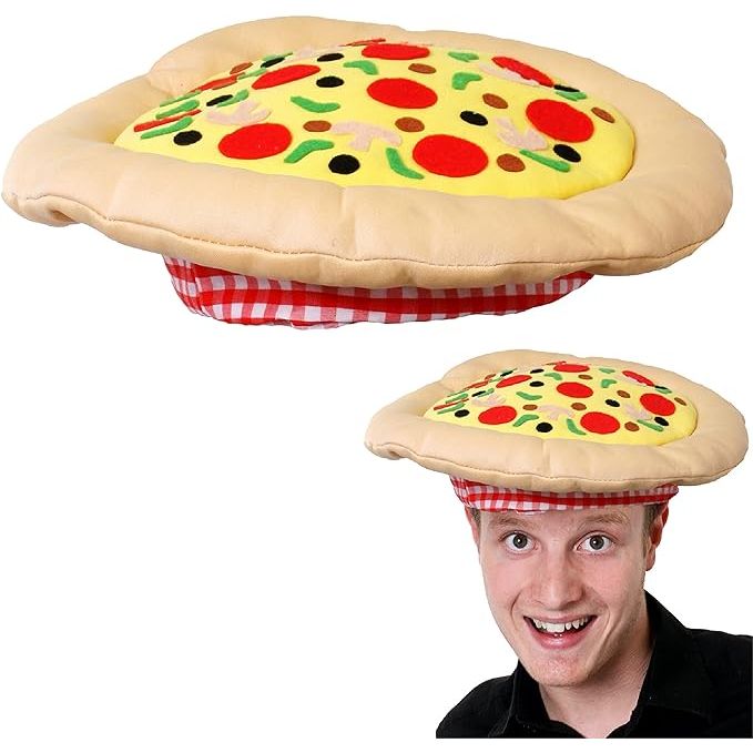 Italian Pizza Padded Hat - Manchester Fancy Dress