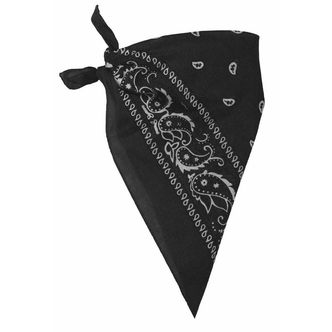 Paisley Design Cotton Bandana - Manchester Fancy Dress