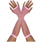 1980's Long Neon Fishnet Gloves - Manchester Fancy Dress