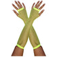 1980's Long Neon Fishnet Gloves - Manchester Fancy Dress