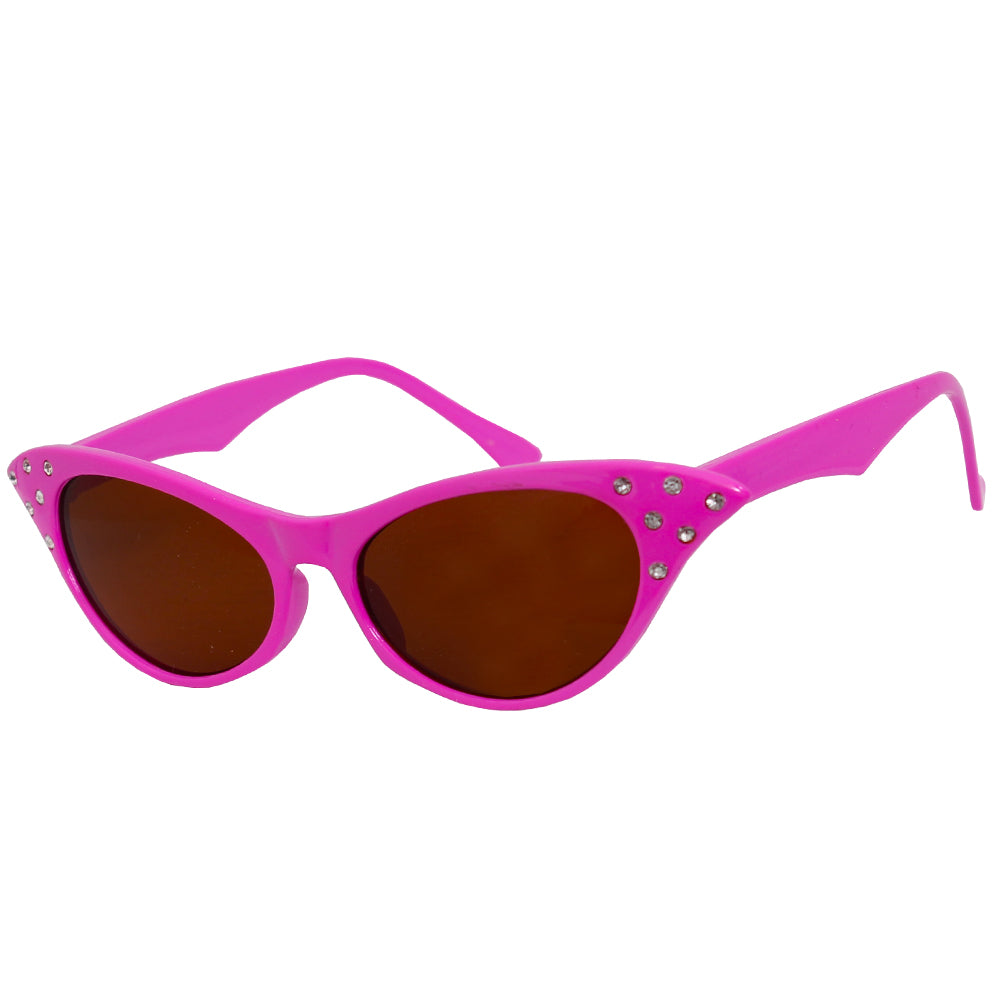 Pink 1950's Sunglasses Glasses - Manchester Fancy Dress