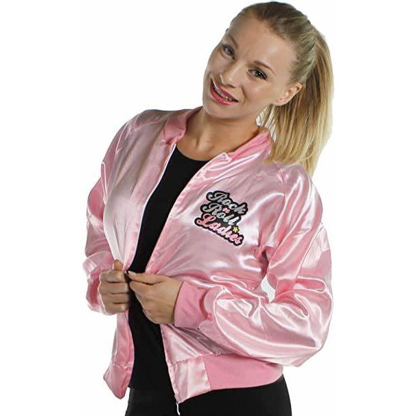 1950's Rock & Roll Pink Ladies Jacket - Manchester Fancy Dress