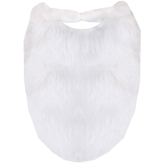 White Father Christmas Moustache & Beard - Manchester Fancy Dress