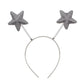 Glitter Star Head Boppers Gold or Silver - Manchester Fancy Dress